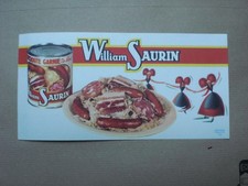 Ancien buvard publicitaire conserve WILLIAM SAURIN  blotter vintage
