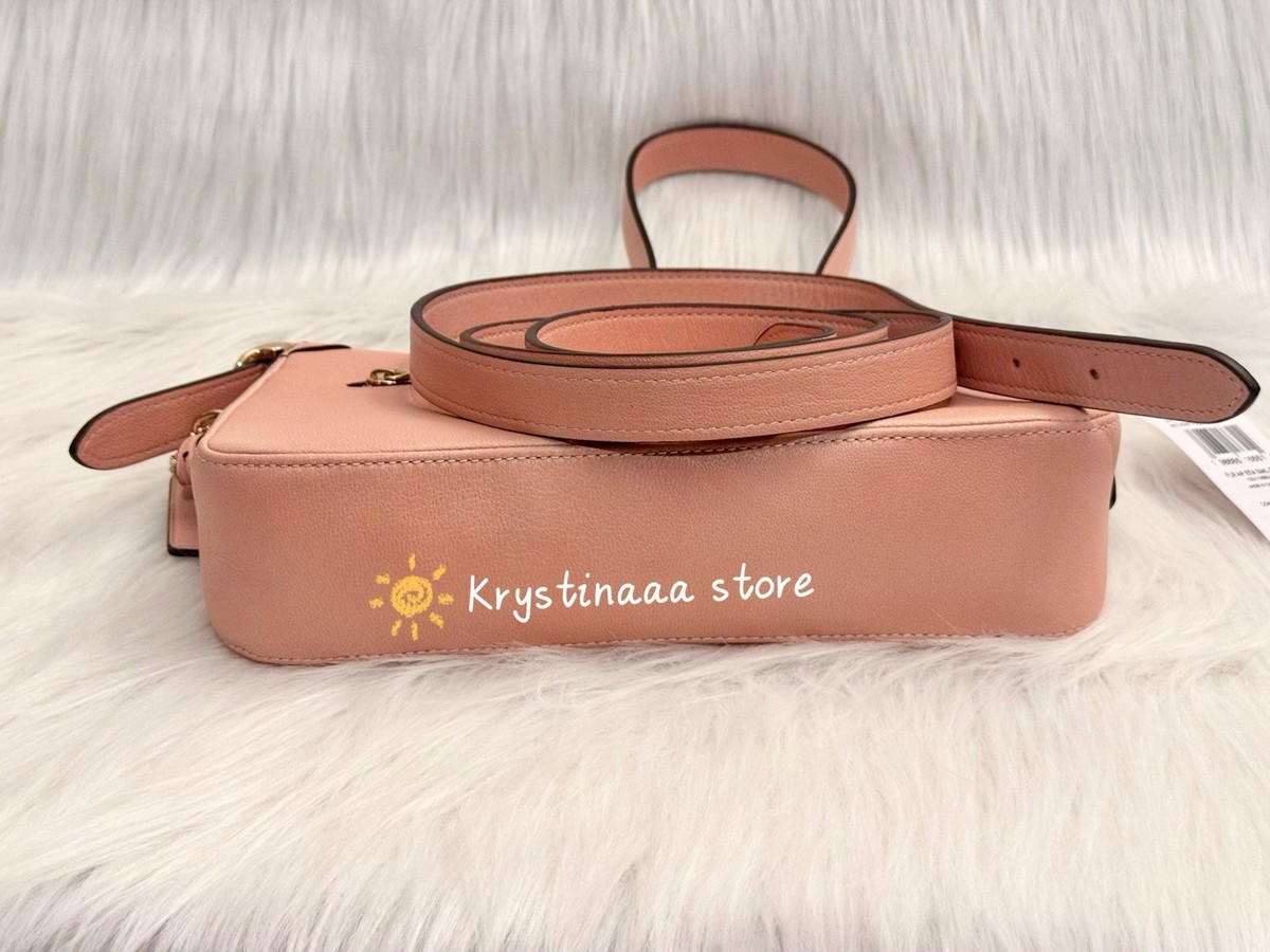 NEW Coach CDY43 Etta Small Flap Shoulder Bag With Floral Applique