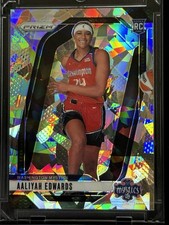 2024 PANINI PRIZM WNBA #142 ROOKIES ICE PRIZM AALIYAH EDWARDS - MYSTICS