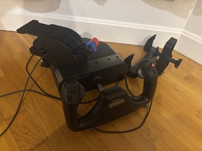 Logitech G Flight Yoke System - Black (945-000023)
