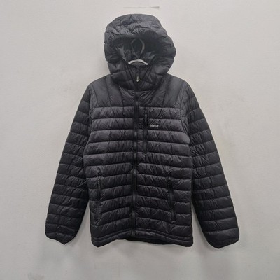 Alpkit Filoment Insulated Puffer Black Lightweight Down Coat Jacket Size Small