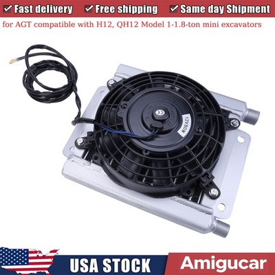 New Radiator Plus Hydraulic Fan For AGT 1-1.8Ton Mini Excavators USA
