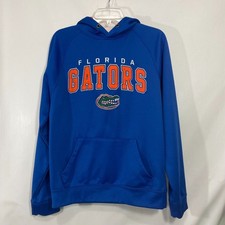Florida Gators Sweatshirt Mens Small Blue Hoodie Colosseum University College