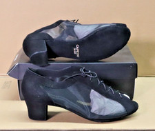 Capezio BR4012W Beatrice 1.5" Ballroom Shoe Black US Women's Size 10.5W