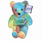 Vintage Scott Hamilton Plush Salvino's Ice Bammers Bean Bear 1999 MWMT + Protect — photo 2
