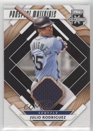 2020 Panini Elite Extra Edition Prospect Materials Black Julio Rodriguez #PM-JR