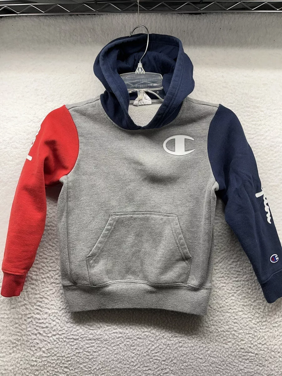 Red grey hoodie sales