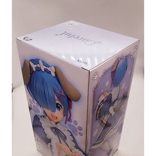 Re:Zero Rem Memory Snow Puppy Renewal Coreful Taito Figure NEW *US SELLER* - Picture 11 of 11