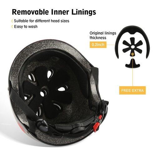 Kids Boys Girls Roller Skate Bike Sccooter MTB Helmet Knee Elbow Gear Child Set - Picture 9 of 22