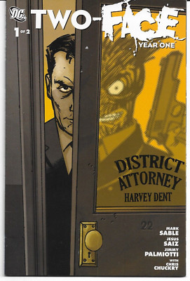 TWO-FACE: Year One #1 - (2008) 1st Edition TRADE PAPERBACK features Batman