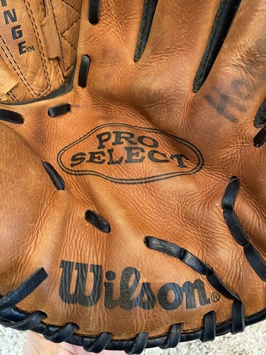 WILSON PRO Select A2476 Baseball Glove 12.5" Leather Mitt Right Hand Throw RHT - Picture 9 of 12
