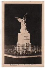 MONTALBANO ELICONA (MESSINA) - MONUMENTO AI CADUTI - 1932