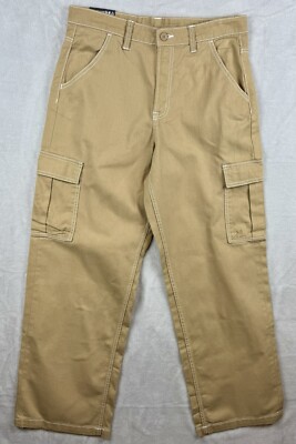 Divided by H&M Baggy-Jeans 90er-Jahre-Stil Y2K beige Damengröße UK 12
