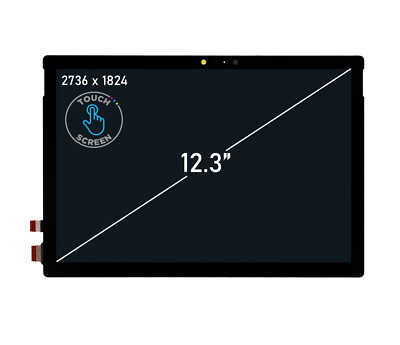 Écran LCD Assemblé Microsoft Surface Pro 4 – Modèle 1724 – Pièce Détachée