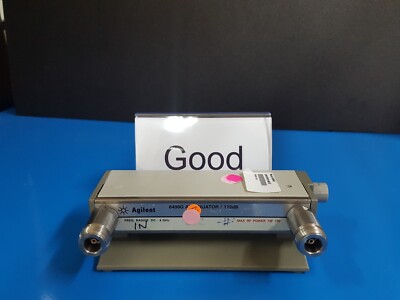 Agilent 8496G: Programmable Step Attenuator, 4 GHz, 110dB, W/Opt. 001 (4212)