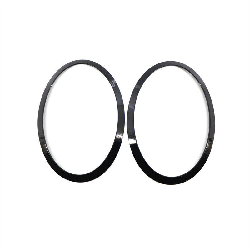 Glossy Black Headlight Bezel Trim Ring For 20142019 Mini Cooper F55