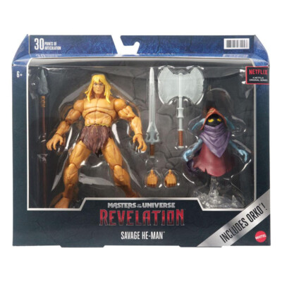 Deluxe Savage He-Man Orko   Masters of the Universe: Revelation Masterverse