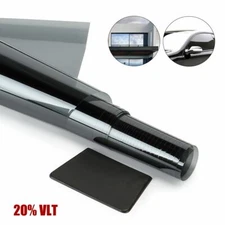 Uncut Roll Window Tint Film 20% VLT 20" x 10'ft Feet Car Home Office Glass