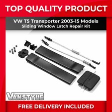 FITS VW T5 TRANSPORTER 03-15 SLIDING WINDOW GLASS PINCH LATCH CATCH REPAIR KIT