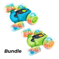  Buy 2 : Contixo SC3 RC Stunt Car 4WD 2.4Ghz Double Sided 360  Rotating, Ages 3 