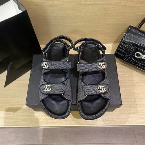 Women Summer Flat Sandals Letter C Casual Beach Fashion Shoes UK Size 3-7 Gift - Picture 5 of 27