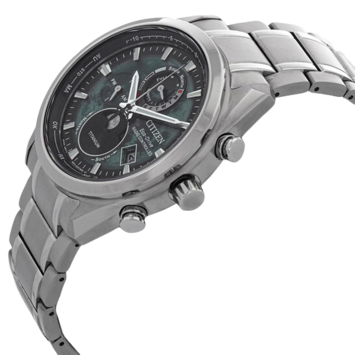 Citizen Tsuki-yomi BY1010-81X Titanium Duratect Perpetual Global