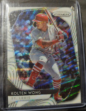 2020 Panini Prizm Kolten Wong White Wave #54 Cardinals