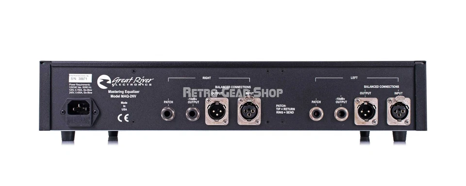Great River MAQ-2NV Stereo Mastering Equalizer Mint - Image 3 of 3