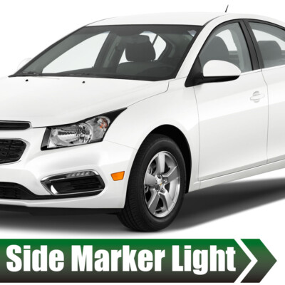 Perfect Fit Bumper Reflector & Side Marker Light Kit For Chevy Cruze 2011-2015