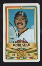 1982 PERMA GRAPHICS ALL STAR BASEBALL BOBBY GRICH NMMT ** FREE SHIPPING **