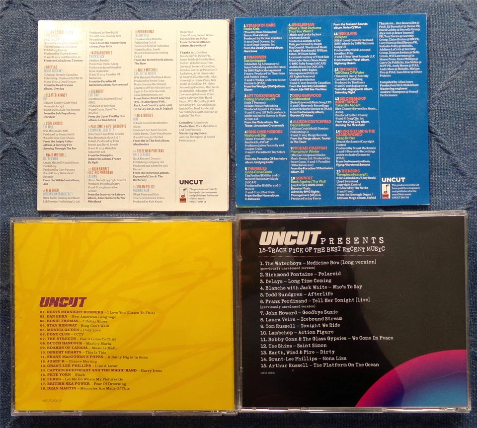 16 CD LOT: Uncut Samplers, Alternative Indie Rock Punk Folk World Funk Music Mix - Image 3 of 4