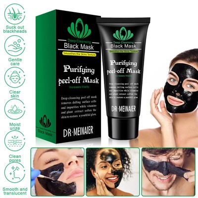Deep Cleansing Black MASK purifying Acne peel-off mask Facial Clean Blackhead US