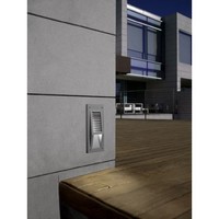 Leds C4 Outdoor Lighting Micenas Satin Glass Built-in, Grey Leds C4 Outdoor Lighting Micenas Satin Glass Built-in, Grey