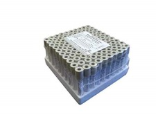 Collection Tube, FLUORURE DE SODIUM 2ML, DOUBLE BOUCHON SANS VIDE, Gris Paquet de 100