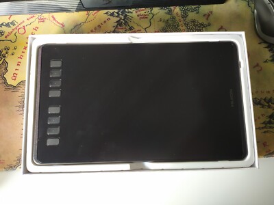 Zeichentablet, Huion Inspiroy H950P, schwarz, Neuwertig