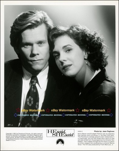 Kevin Bacon, Elizabeth Perkins, He Said She Said - 1991, 8x10 Publicity Photo! - 第 1/1 張圖片