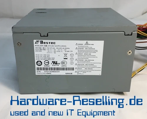 Bestec ATX-250-12Z Serveur - Bloc Alimentation 5188-2623