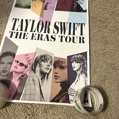 Taylor Swift The Eras Tour Poster Concert New No City Name Taylor Swift The Eras Tour Poster Concert New No City Name