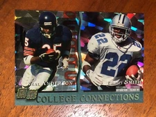 1993 EMMITT SMITH Pro Set COLLEGE CONNECTIONS CC3 Neal Anderson INSERT Card