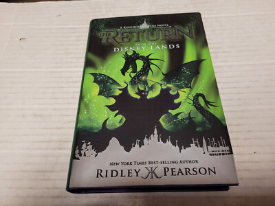 Kingdom Keepers The Return:  Disney Lands by Ridley Pearson (2015) SIGNED FIRST