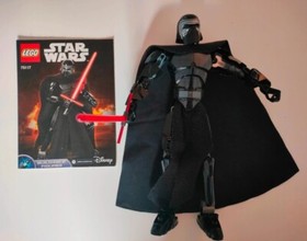 LEGO STAR WARS 75117 Kylo Ren - Used COMPLETE WITH INSTRUCTIONS No Box