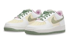 Level SS/New - Nike Air Force 1 LV8 White Green DQ0360-100 GS