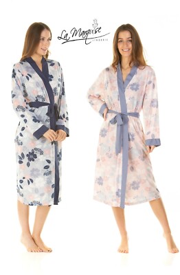 short sleeve summer dressing gown