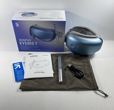 RENPHO Eyeris 1 Eye Massager w/ Heat Music  Bluetooth Includes Remote Tested
