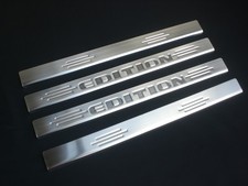 Einstiegsleisten passend für Opel Zafira B  mit Prägung  aus EDELSTAHL