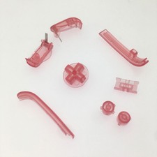 Clear pink Full Buttons Set Replacement Parts for Nintendo GameBoy Advance GBA