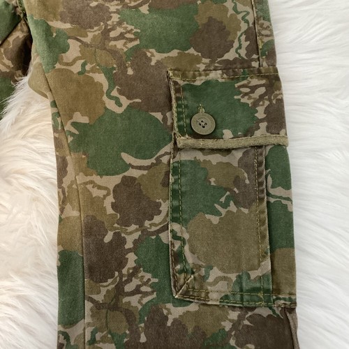 Levi Strauss and Co girls 10 R slim cargo pant leaf camo tapered leg 511 - Picture 2 of 11