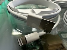 50x 100 GENUINE Original Apple iPhone USB to Lightning Data Cable Lot of 50