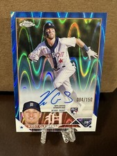 2023 Topps Chrome - Blue Wave Refractor Auto #/150 - Kody Clemens