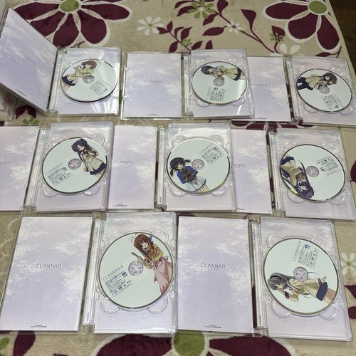 CLANNAD DVD Complete Set After Story Vol 1 to 8 Box Used Japan Anime - Picture 6 of 15
